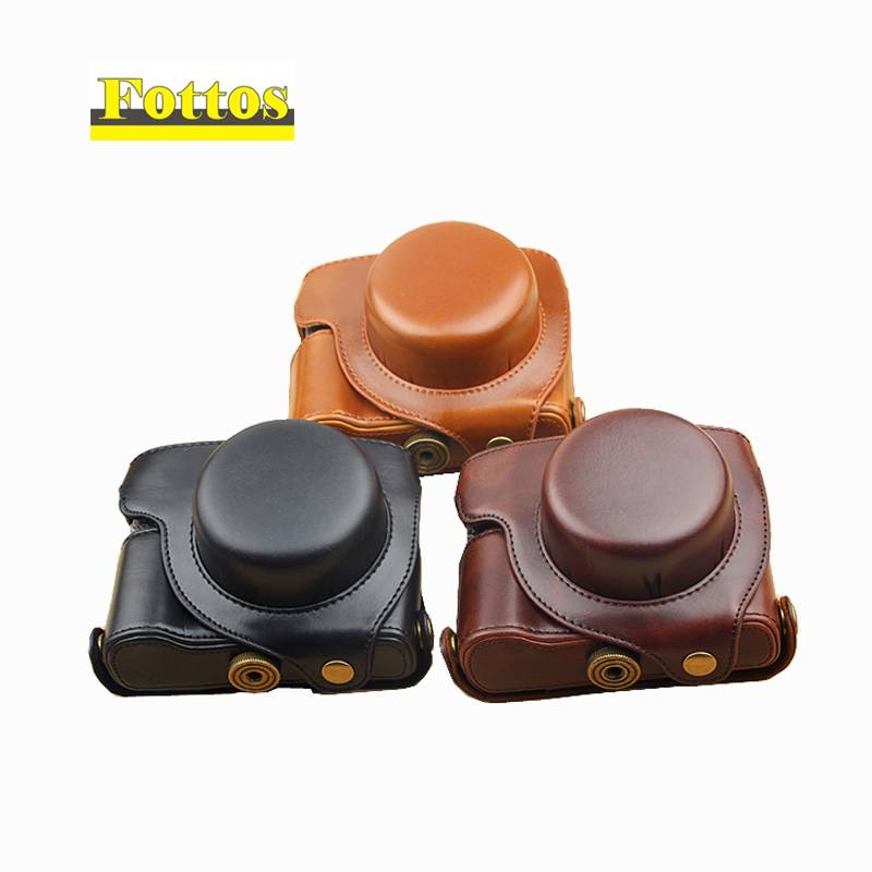 Myxl Lederen Camera Tas Case Voor Panasonic Lumix Lx100 Dmc Beschermhoes myxl kopen in de aanbieding