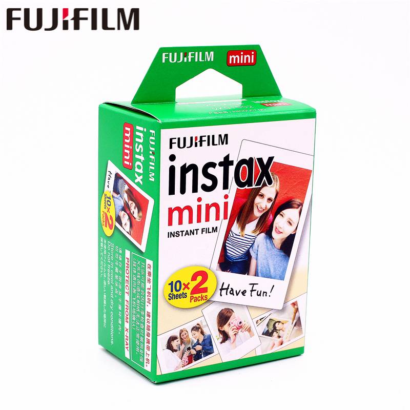 Spektakel opraken Vrijlating Originele Fuji Fujifilm instax mini 8 film 20 lakens witte Rand film voor  instax Instant Camera mini 8 7 s 25 50 s 90 9 foto papier