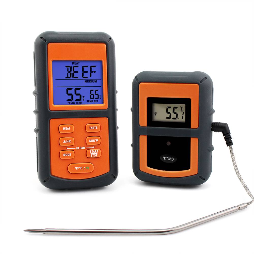 Myxl Thermopro Tp 07 300 Voeten Range Draadloze Thermometer Remote Bbq Roker Grill Oven Vlees En Timer myxl kopen in de aanbieding Myxl Thermopro Tp 07 300 Voeten Range Draadloze Thermometer Remote Bbq Roker Grill Oven Vlees En Timer myxl kopen in de aanbieding