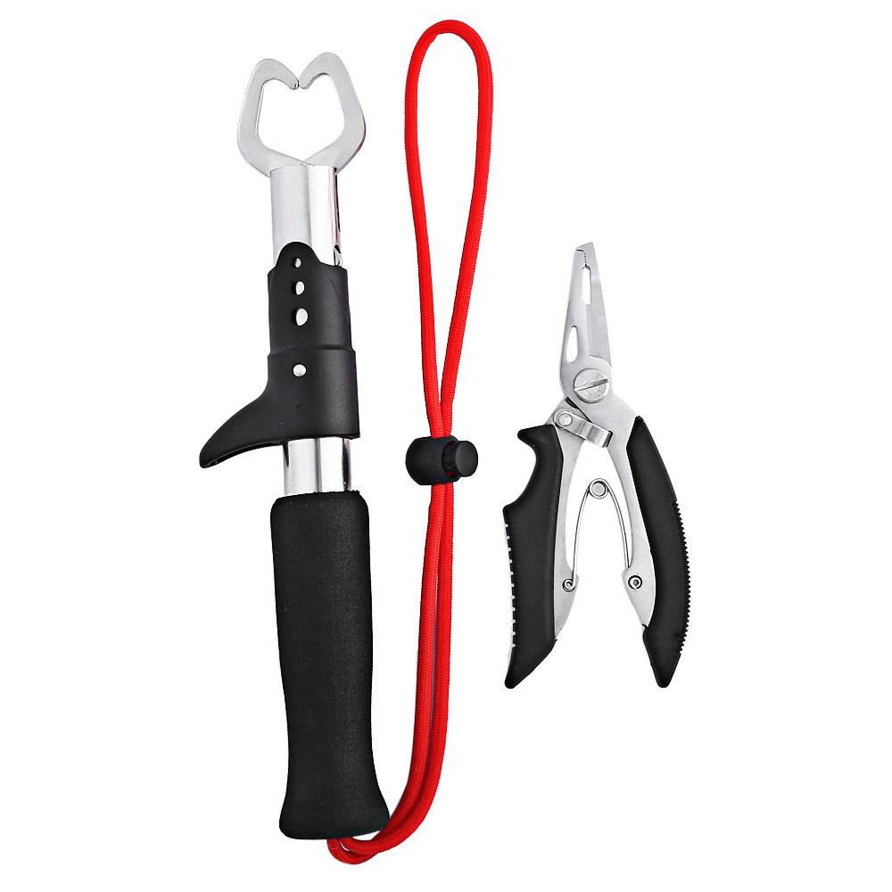 Myxl Multifunctionele Vissen Lokken Tang Rvs Vis Lip Gripper Grip Set Visgerei Tool Vangen Apparatuur myxl kopen in de aanbieding Myxl Multifunctionele Vissen Lokken Tang Rvs Vis Lip Gripper Grip Set Visgerei Tool Vangen Apparatuur myxl kopen in de aanbieding