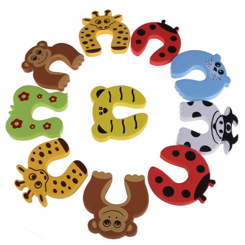 Myxl 10 Stksset Baby Veiligheid Sloten Cartoon Animal Jammers Stopper Kinderen Guards Deur Houder Kids Finger Protector myxl kopen in de aanbieding Myxl 10 Stksset Baby Veiligheid Sloten Cartoon Animal Jammers Stopper Kinderen Guards Deur Houder Kids Finger Protector myxl kopen in de aanbieding