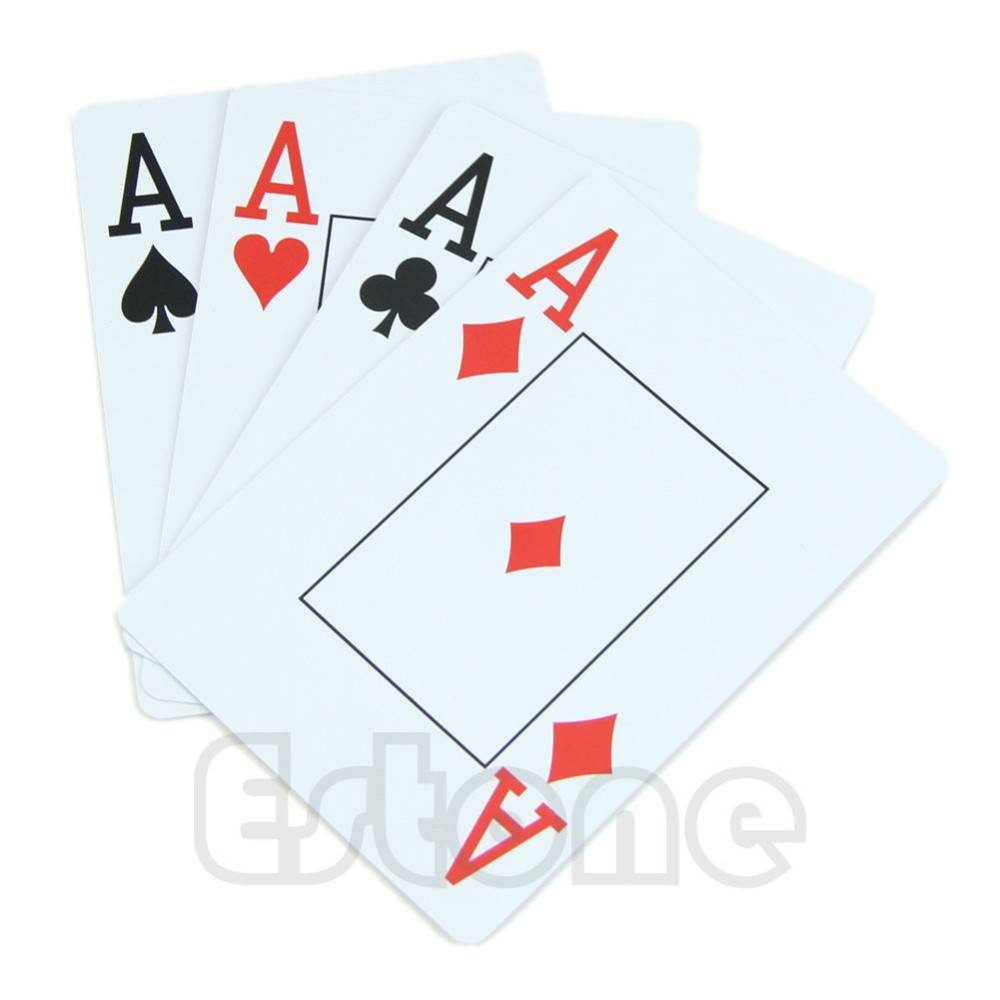 Myxl 1 Pokerrode 100 Plastic Texas Poker Size Speelkaarten myxl kopen in de aanbieding