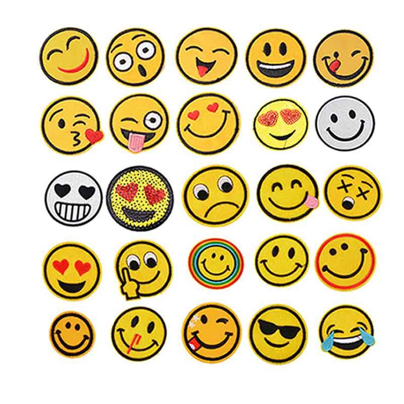 Myxl Hoomall 25 Stks Iron Patches Voor Kleding Emoji Borduren Patch Streep Toepassingen Stof Badges Met De Hand En Zorg Gemaakte Stickers Diy Craft myxl kopen in de aanbieding Myxl Hoomall 25 Stks Iron Patches Voor Kleding Emoji Borduren Patch Streep Toepassingen Stof Badges Met De Hand En Zorg Gemaakte Stickers Diy Craft myxl kopen in de aanbieding