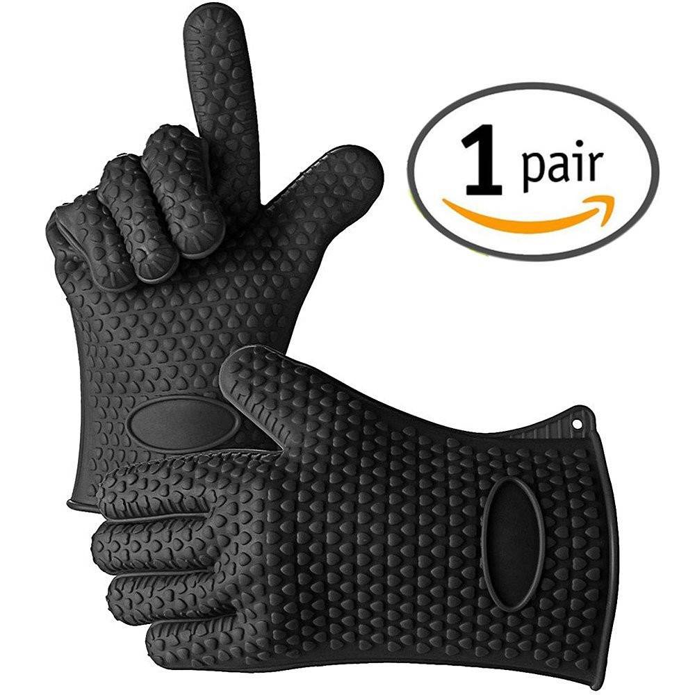 Myxl 2 Stks Zwart Siliconen Oven Handschoenen Voor Barbecue Bakken Hittebestendige Magnetron Geisoleerde Antislip Keuken Handschoenenkoop myxl kopen in de aanbieding Myxl 2 Stks Zwart Siliconen Oven Handschoenen Voor Barbecue Bakken Hittebestendige Magnetron Geisoleerde Antislip Keuken Handschoenenkoop myxl kopen in de aanbieding