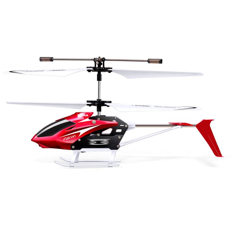 SYMA W25 2CH RC Vliegtuigen Afstandsbediening Elektrische Helikopter Indoor Mini Onbreekbaar Vliegen Speelgoed Model Rood