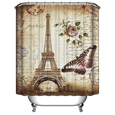 Myxl Parijs Home Badkamer Douchegordijneiffeltoren Vlinder Bruin Waterdicht Gordijn Interieur myxl kopen in de aanbieding Myxl Parijs Home Badkamer Douchegordijneiffeltoren Vlinder Bruin Waterdicht Gordijn Interieur myxl kopen in de aanbieding