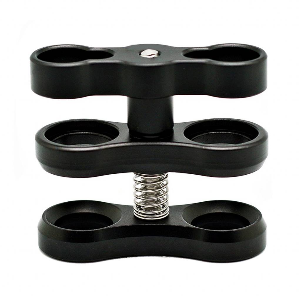 Myxl Hot Shoot 1 Inch Bal Klemmen Voor Onderwater Fotovideo Licht Armen Systeem 1 X Klem myxl kopen in de aanbieding
