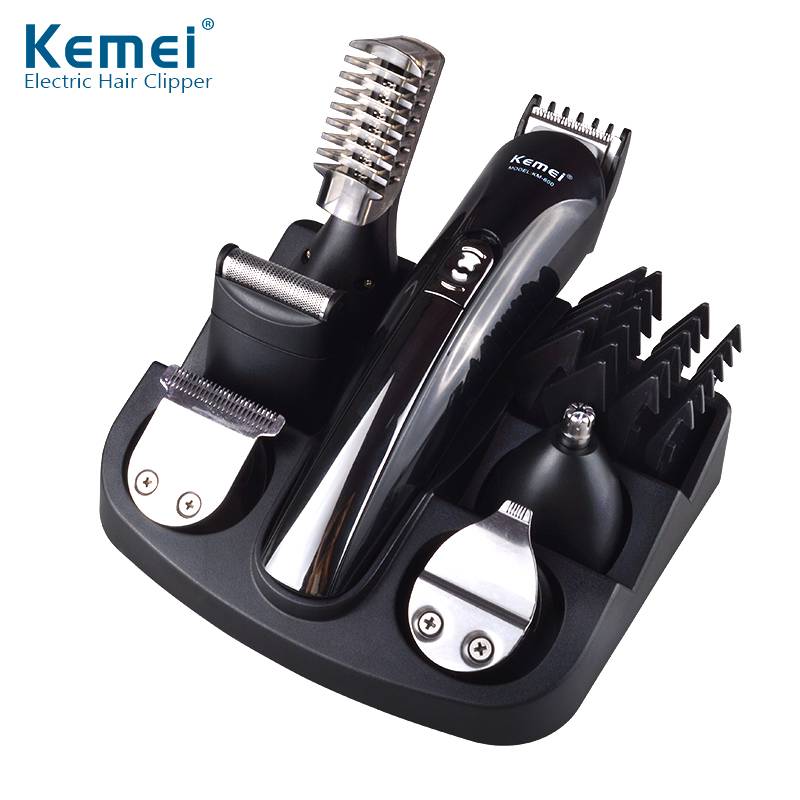 Myxl Kemei 6 In 1 Oplaadbare Tondeuse Titanium Scheerapparaat Baardtrimmer Mannen Styling Tools Scheren Machine 600 myxl kopen in de aanbieding Myxl Kemei 6 In 1 Oplaadbare Tondeuse Titanium Scheerapparaat Baardtrimmer Mannen Styling Tools Scheren Machine 600 myxl kopen in de aanbieding