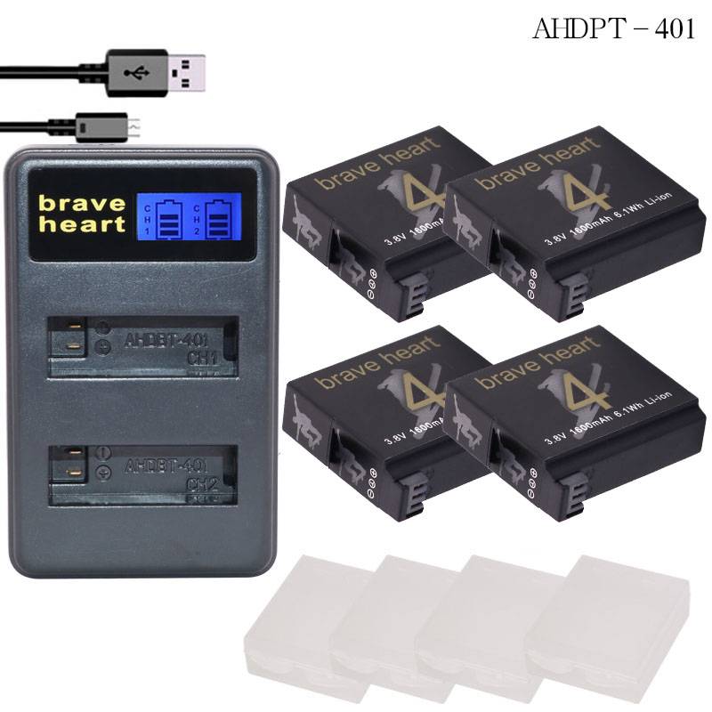 Myxl 4X Digitale Batterijen Voor Gopro Hero 4 Go Pro Hero4 Batterij Dual Charger Case 4 Zwart Camera myxl kopen in de aanbieding Myxl 4X Digitale Batterijen Voor Gopro Hero 4 Go Pro Hero4 Batterij Dual Charger Case 4 Zwart Camera myxl kopen in de aanbieding