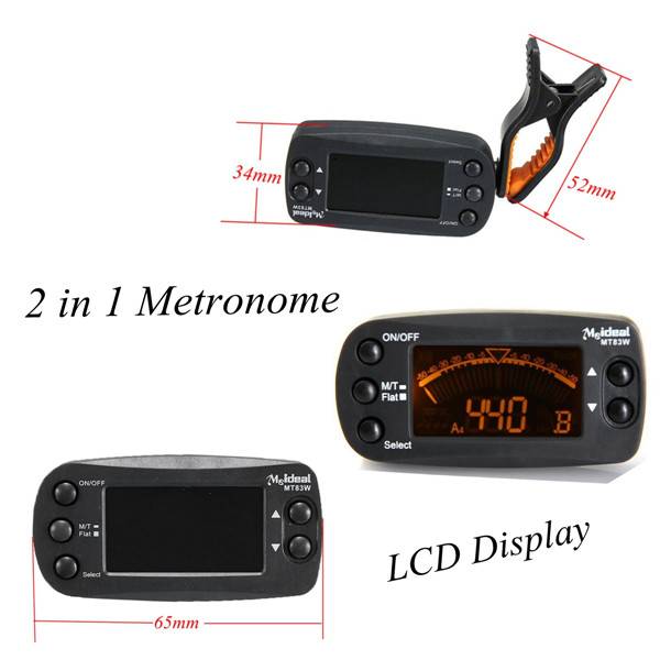 Myxl Tuner Metronoom 2 In 1 Clip On Voor Gitaar myxl kopen in de aanbieding Myxl Tuner Metronoom 2 In 1 Clip On Voor Gitaar myxl kopen in de aanbieding