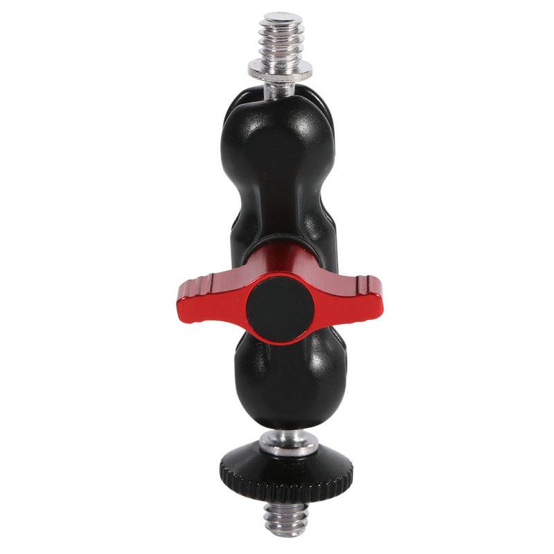 Myxl Scharnierende Magic Arm Mount Adapter Aluminium Dubbele Balhoofd Met Schoen En 14 Inch Schroef Voor Dslr myxl kopen in de aanbieding Myxl Scharnierende Magic Arm Mount Adapter Aluminium Dubbele Balhoofd Met Schoen En 14 Inch Schroef Voor Dslr myxl kopen in de aanbieding