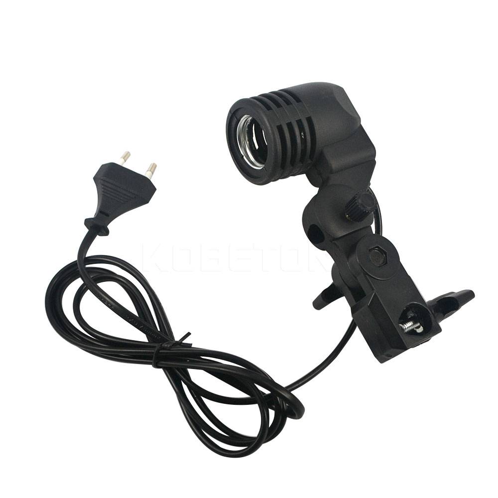 Myxl Kebidu Enkele Kop Lamp Houder E27 Socket Flash Umbrella Bracket Photo Verlichting Voor Fotografie Studio Accessoires myxl kopen in de aanbieding Myxl Kebidu Enkele Kop Lamp Houder E27 Socket Flash Umbrella Bracket Photo Verlichting Voor Fotografie Studio Accessoires myxl kopen in de aanbieding
