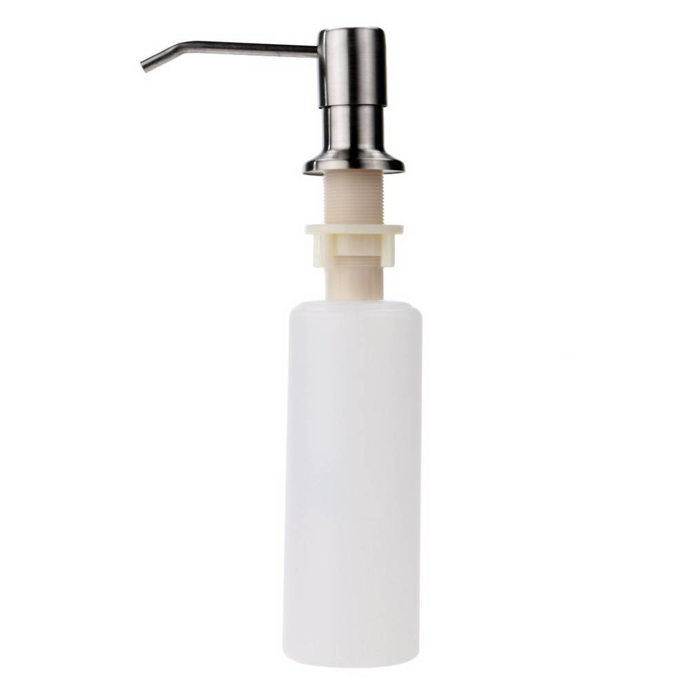 Myxl 1 Stks Badkamer Zeepdispenser Rvs Kop Abs Fles Aanrecht Lotion myxl kopen in de aanbieding