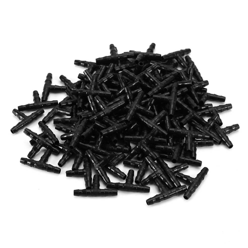 Myxl 100 Stkszak Plastic Irrigatie Ploy Tee Pijp Barb Slangfitting Joiner Drip System Tuin myxl kopen in de aanbieding Myxl 100 Stkszak Plastic Irrigatie Ploy Tee Pijp Barb Slangfitting Joiner Drip System Tuin myxl kopen in de aanbieding