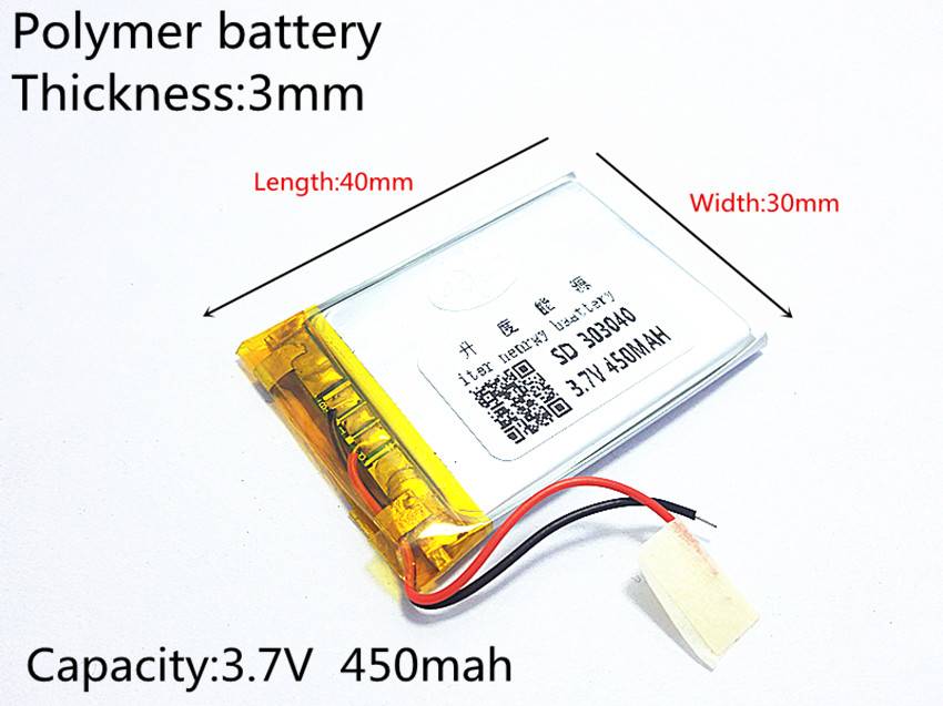 Myxl Grootte 303040 37 V 450 Mah Lithium Polymeer Batterij Met Bescherming Boord Voor Mp4 Psp Gps Tablet Pcs Pda myxl kopen in de aanbieding Myxl Grootte 303040 37 V 450 Mah Lithium Polymeer Batterij Met Bescherming Boord Voor Mp4 Psp Gps Tablet Pcs Pda myxl kopen in de aanbieding