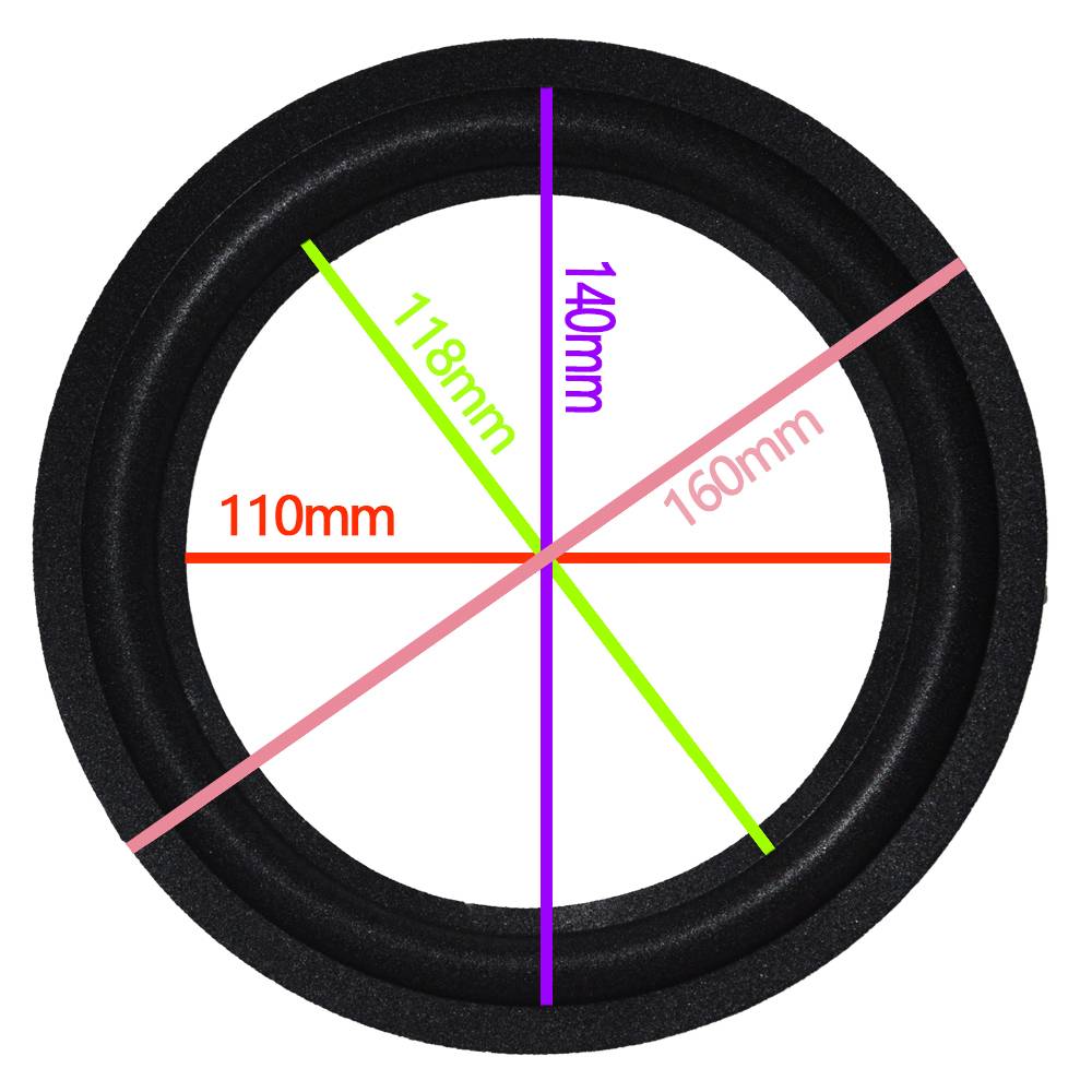 Myxl 2 Stks 65 Inch 65 P18 Wooferbass Speaker Reparatie Schuim Surround 160Mm140Mm118Mm110Mm myxl kopen in de aanbieding Myxl 2 Stks 65 Inch 65 P18 Wooferbass Speaker Reparatie Schuim Surround 160Mm140Mm118Mm110Mm myxl kopen in de aanbieding