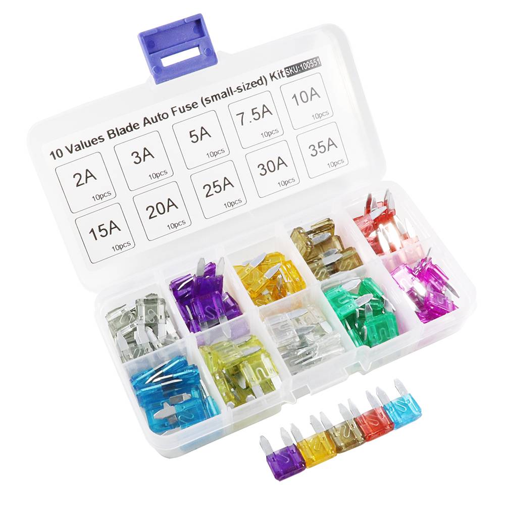 Myxl 100 Stkspartij Mini Blade Fuse Assortiment Auto Motor Suv Zekeringen Kit Apm Atm 2A 3A 5A 75A 10A 15A 20A 25A 30A 35A myxl kopen in de aanbieding Myxl 100 Stkspartij Mini Blade Fuse Assortiment Auto Motor Suv Zekeringen Kit Apm Atm 2A 3A 5A 75A 10A 15A 20A 25A 30A 35A myxl kopen in de aanbieding