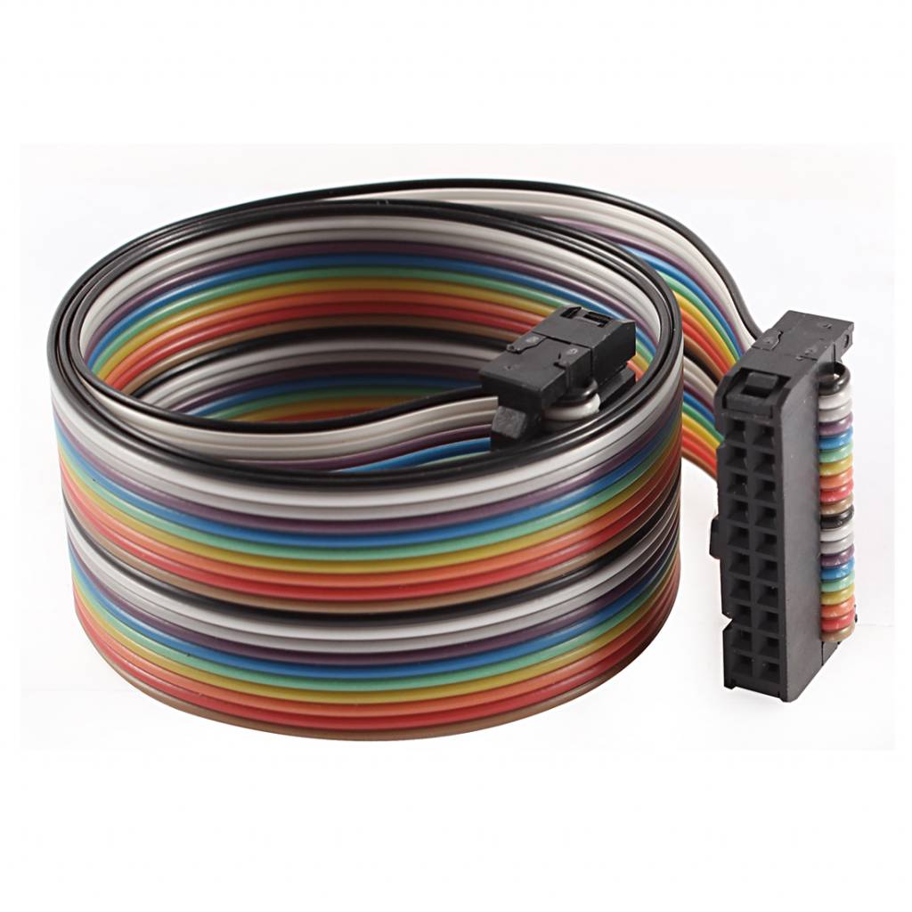 Myxl Uxcell 254 Mm Pitch 20 Pin 20 Way Ff Connector Idc Platte Regenboog Lint Kabel 48 myxl kopen in de aanbieding Myxl Uxcell 254 Mm Pitch 20 Pin 20 Way Ff Connector Idc Platte Regenboog Lint Kabel 48 myxl kopen in de aanbieding