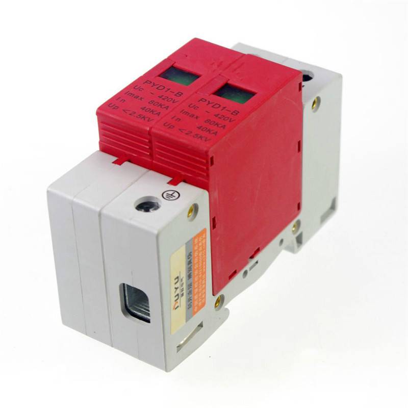 Myxl 1 Stks 2 P 40 80Ka Din Rail Surge Bliksemstroombeveiliging Mount myxl kopen in de aanbieding