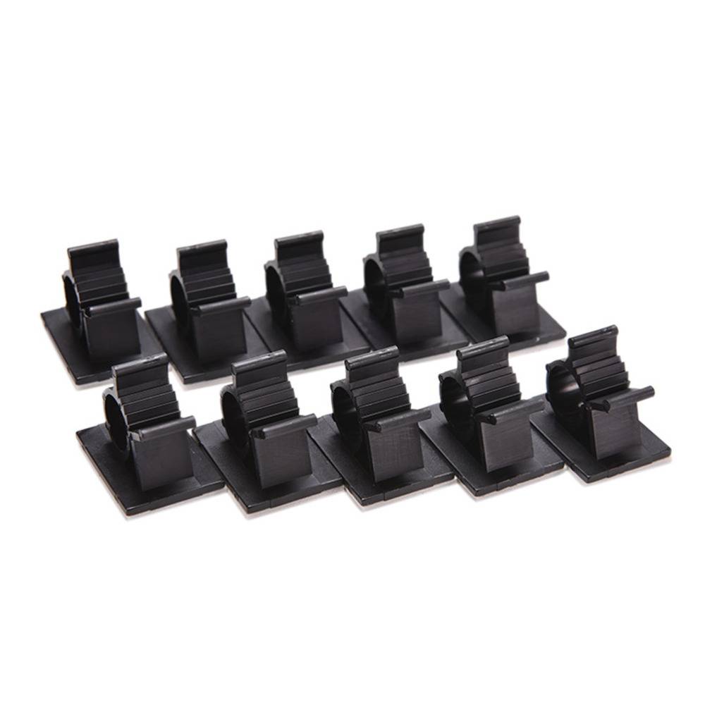 Myxl 10 Stks 25Mm Zwart Zelfklevend Cord Cable Clips Lijm Kabelklem myxl kopen in de aanbieding Myxl 10 Stks 25Mm Zwart Zelfklevend Cord Cable Clips Lijm Kabelklem myxl kopen in de aanbieding