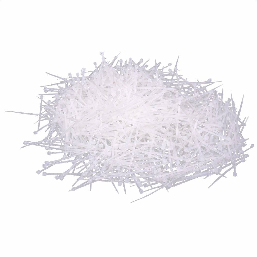 Myxl Imc1000 Stks Wit Plastic Cable Zip Tie Fasten Wrap 60Mm X 2Mm myxl kopen in de aanbieding