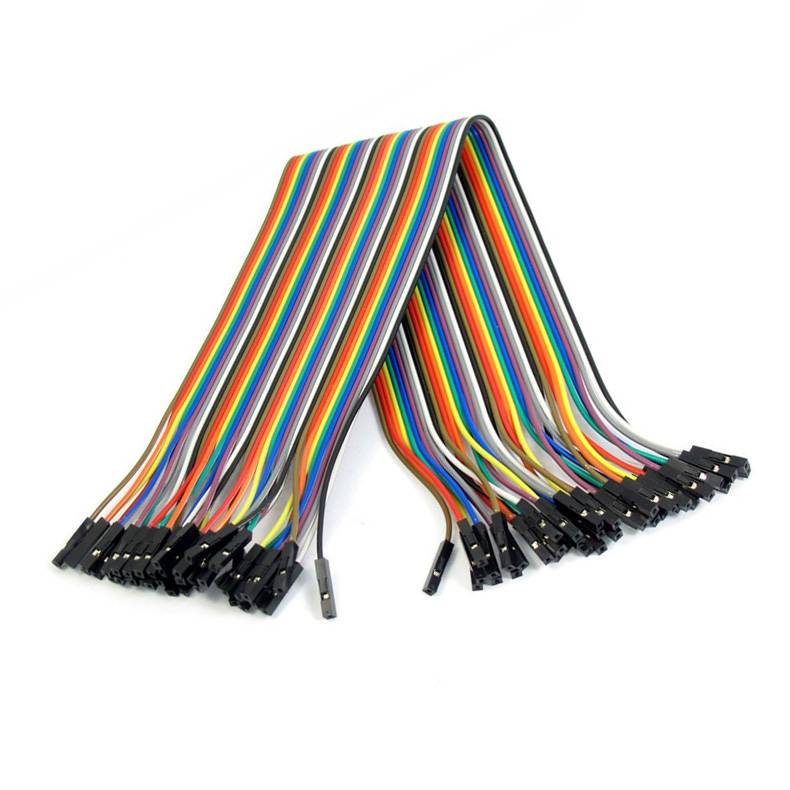 Myxl 40 Stks 290 Mm Vrouw Solderless Flexibele Breadboard Jumper Cable M25 myxl kopen in de aanbieding