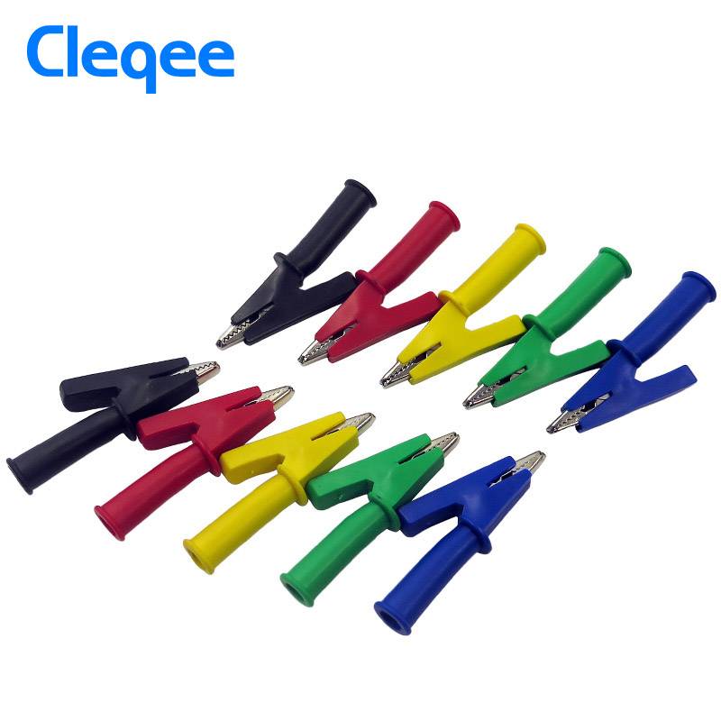 Myxl Cleqee P2002 10 Stks 5 Kleur 380 V 20A Krokodil Alligator Clips Veiligheid Test Mappen Voor 4Mm Banaanstekkers myxl kopen in de aanbieding Myxl Cleqee P2002 10 Stks 5 Kleur 380 V 20A Krokodil Alligator Clips Veiligheid Test Mappen Voor 4Mm Banaanstekkers myxl kopen in de aanbieding