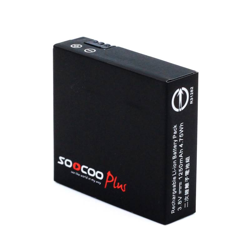 Myxl 1 Stks Originele Soocoo Batterij 1250 Mah 38 V Action Camera Voor S200 S300 myxl kopen in de aanbieding Myxl 1 Stks Originele Soocoo Batterij 1250 Mah 38 V Action Camera Voor S200 S300 myxl kopen in de aanbieding
