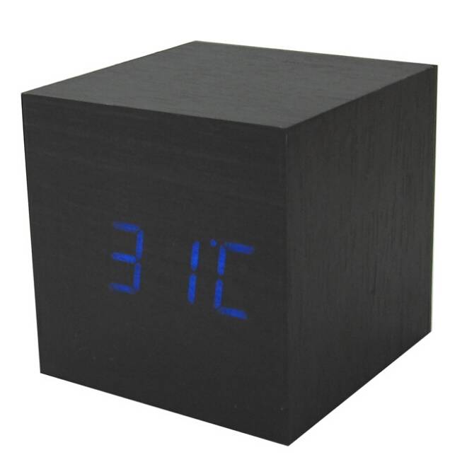 Myxl Sdfc Hout Cube Led Alarm Controle Digitale Bureauklok Houten Stijl Kamertemperatuur Zwart Blauw myxl kopen in de aanbieding Myxl Sdfc Hout Cube Led Alarm Controle Digitale Bureauklok Houten Stijl Kamertemperatuur Zwart Blauw myxl kopen in de aanbieding