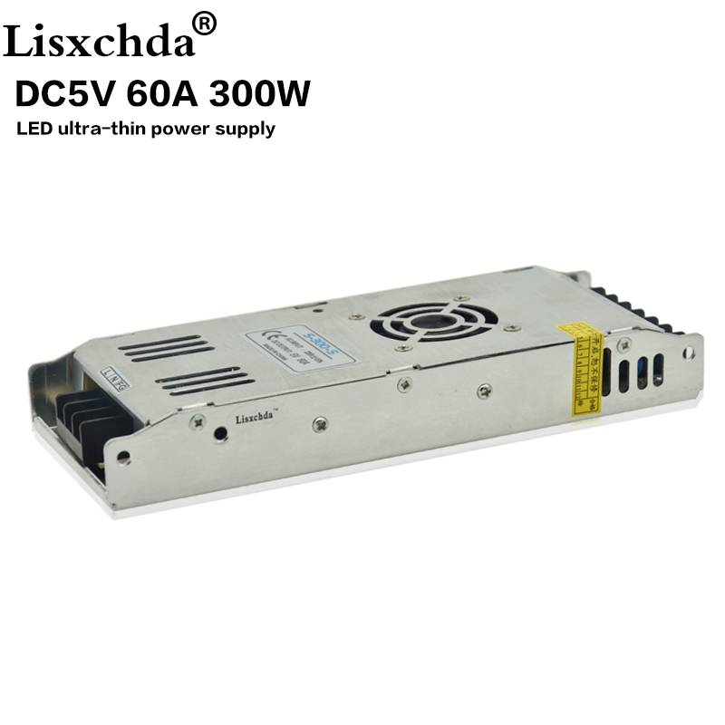 Myxl Collectie 5 V 60A 300 W Switching Ultradunne Voeding Driver Voor Led Light Strip Display Ac220V myxl kopen in de aanbieding Myxl Collectie 5 V 60A 300 W Switching Ultradunne Voeding Driver Voor Led Light Strip Display Ac220V myxl kopen in de aanbieding