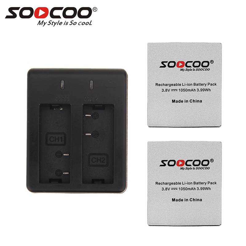 Myxl 2 Stks Soocoo 1050 Mah 38 V Acculader Dual Charger Voor S100 Pro myxl kopen in de aanbieding