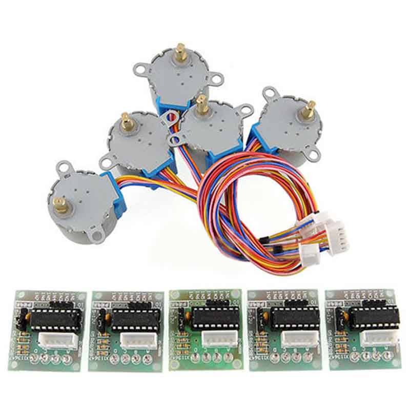Myxl 5 Stks28Byj 48 Dc 5 V Reduction Stappenmotor Gear 4 Fase Stap Motor Voor Arduino myxl kopen in de aanbieding Myxl 5 Stks28Byj 48 Dc 5 V Reduction Stappenmotor Gear 4 Fase Stap Motor Voor Arduino myxl kopen in de aanbieding