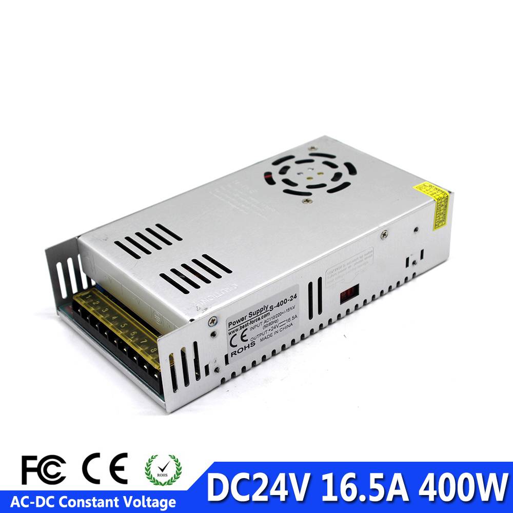 Myxl Single Output Stroomvoorziening 24 V 165A 400 W Transformator 110 V 220 V Ac Naar Dc 24 V Smps Voor Led Strip Display Licht Lamp myxl kopen in de aanbieding Myxl Single Output Stroomvoorziening 24 V 165A 400 W Transformator 110 V 220 V Ac Naar Dc 24 V Smps Voor Led Strip Display Licht Lamp myxl kopen in de aanbieding