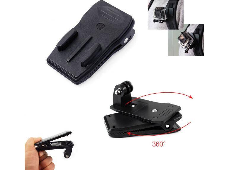 Myxl Crelander Accessoires Draaibaar 360D Clip Snelsluiting Rugzak Clamp Mount Voor Gopro Eken Sjcam Sport Action Camera myxl kopen in de aanbieding Myxl Crelander Accessoires Draaibaar 360D Clip Snelsluiting Rugzak Clamp Mount Voor Gopro Eken Sjcam Sport Action Camera myxl kopen in de aanbieding