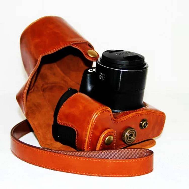 Myxl Camera Pu Leather Case Tas Cover Voor Canon Powerssx60 Hs Sx60 Met Schouderband myxl kopen in de aanbieding Myxl Camera Pu Leather Case Tas Cover Voor Canon Powerssx60 Hs Sx60 Met Schouderband myxl kopen in de aanbieding