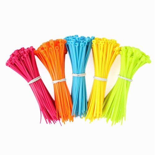Myxl 100 Stks Praktische Zelfborgende Nylon Plastic Draad Kabel Koord Zip Ties Strap myxl kopen in de aanbieding