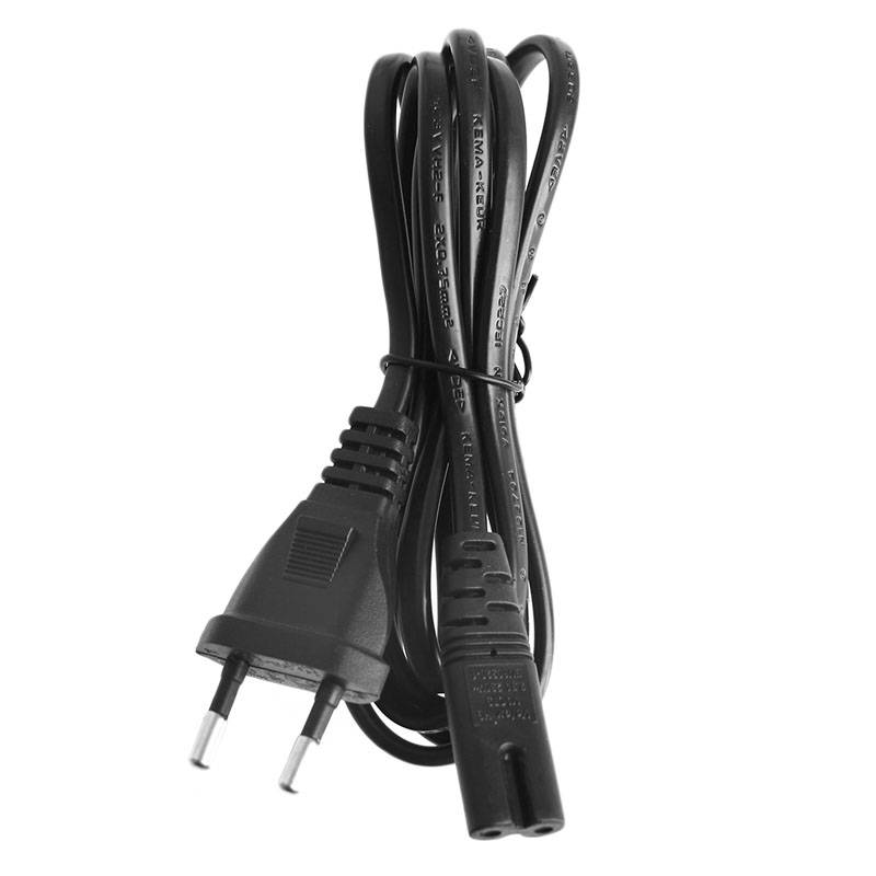 Myxl Korte C7 Om Eu Europese 2 Pin Plug Ac Power Kabel Lead Cord 15 M 5Ft Figuur 8 myxl kopen in de aanbieding