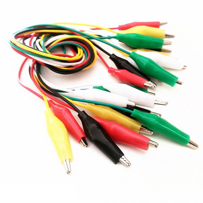 Myxl Elektronica Aansluitdraad 50 Cm Double Ended Test Alligator Crocodile Clip Jumper Kabel Probe Leads Draden 10 Stkspartij myxl kopen in de aanbieding Myxl Elektronica Aansluitdraad 50 Cm Double Ended Test Alligator Crocodile Clip Jumper Kabel Probe Leads Draden 10 Stkspartij myxl kopen in de aanbieding