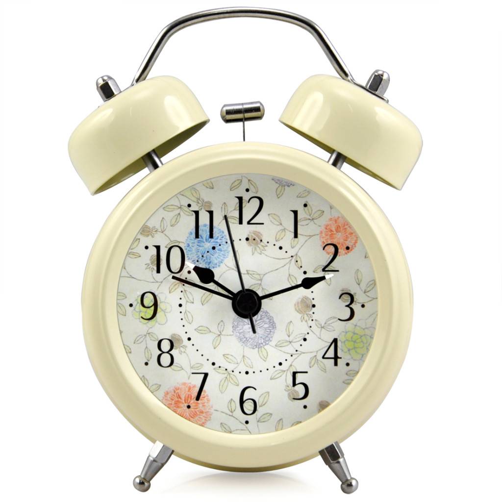 Myxl Tfbc Retro Stijl Dubbele Bel Klok Traditionele Nachtkastje Luid Met Licht myxl kopen in de aanbieding