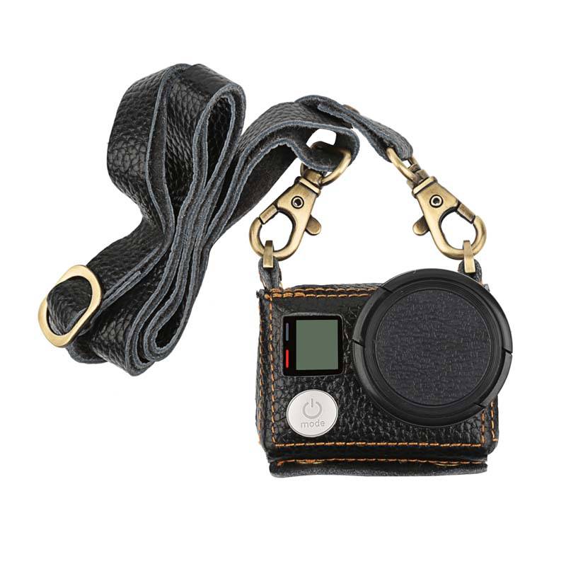Myxl Schieten Lederen Beschermhoes Voor Gopro Hero 4 3 Actie Camera Met Lens Cover En Sling Mount Case Go Pro Accessoires myxl kopen in de aanbieding Myxl Schieten Lederen Beschermhoes Voor Gopro Hero 4 3 Actie Camera Met Lens Cover En Sling Mount Case Go Pro Accessoires myxl kopen in de aanbieding