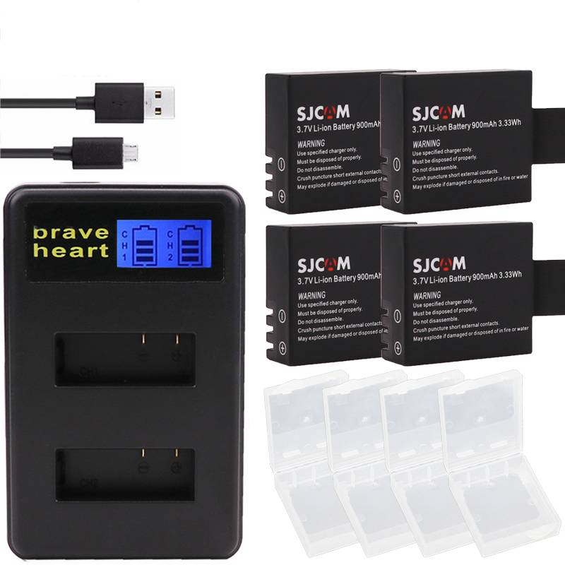 Myxl 4X37 V 900 Mah Sjcam Sj4000 Batterij Dual Charger Voor Sj 4000 Sj5000 6000 7000 8000 Sj9000 M10 Action Camera Bateria myxl kopen in de aanbieding Myxl 4X37 V 900 Mah Sjcam Sj4000 Batterij Dual Charger Voor Sj 4000 Sj5000 6000 7000 8000 Sj9000 M10 Action Camera Bateria myxl kopen in de aanbieding