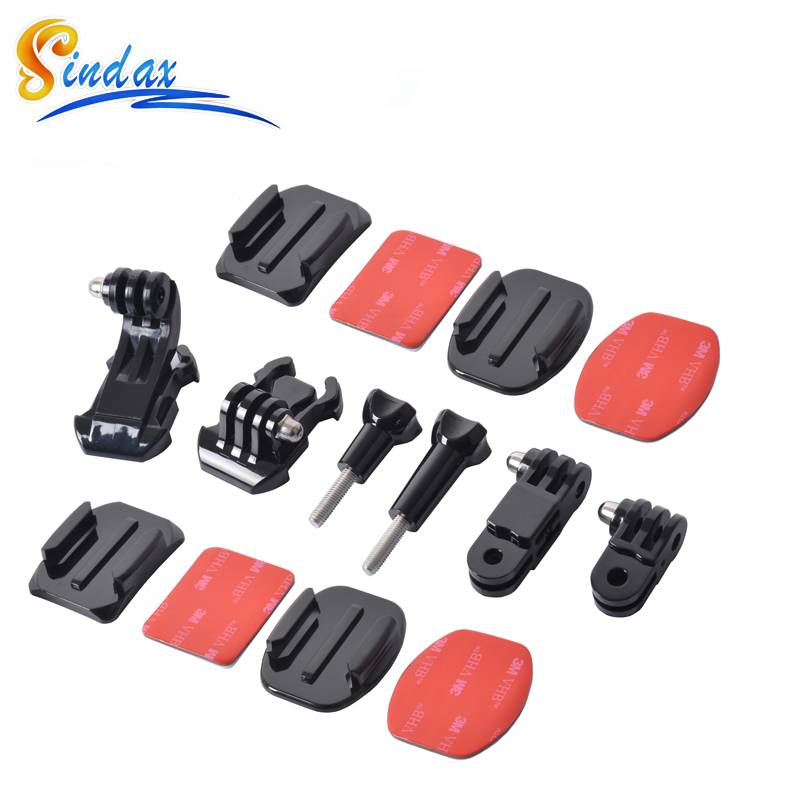 Myxl Sindax Voor Gopro Gebogen Adhesive Mount Drieweg Pivot Arm Schroef Xiaomi Yi 4 K Black Edition Adaptador myxl kopen in de aanbieding Myxl Sindax Voor Gopro Gebogen Adhesive Mount Drieweg Pivot Arm Schroef Xiaomi Yi 4 K Black Edition Adaptador myxl kopen in de aanbieding