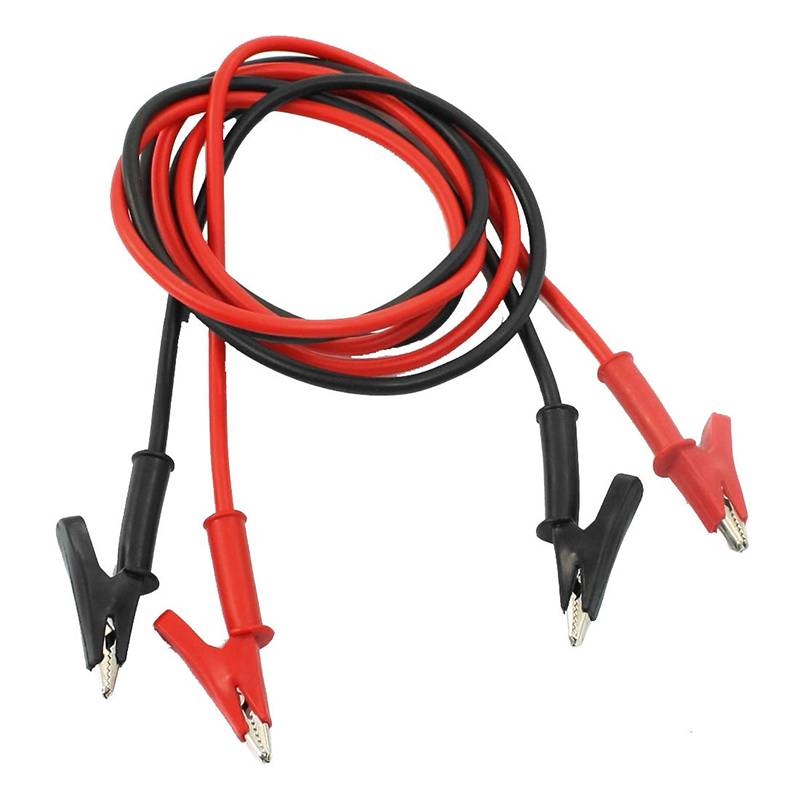 Myxl 1 Paar Geisoleerde Alligator Clip Test Kabel Leads Double Ended Crocodile Clips Jumper Draad 1 M Zwart Rood myxl kopen in de aanbieding Myxl 1 Paar Geisoleerde Alligator Clip Test Kabel Leads Double Ended Crocodile Clips Jumper Draad 1 M Zwart Rood myxl kopen in de aanbieding