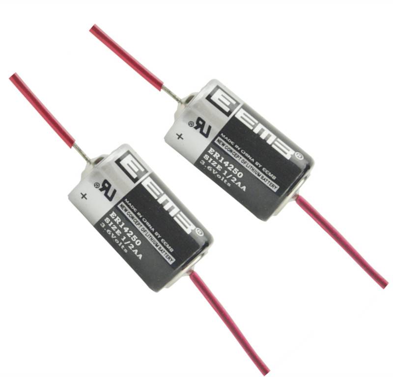 Myxl 2 Stkspartij Eemb Er14250 12Aa 36 V 1200 Mah Lithium Batterij Met Lassen myxl kopen in de aanbieding