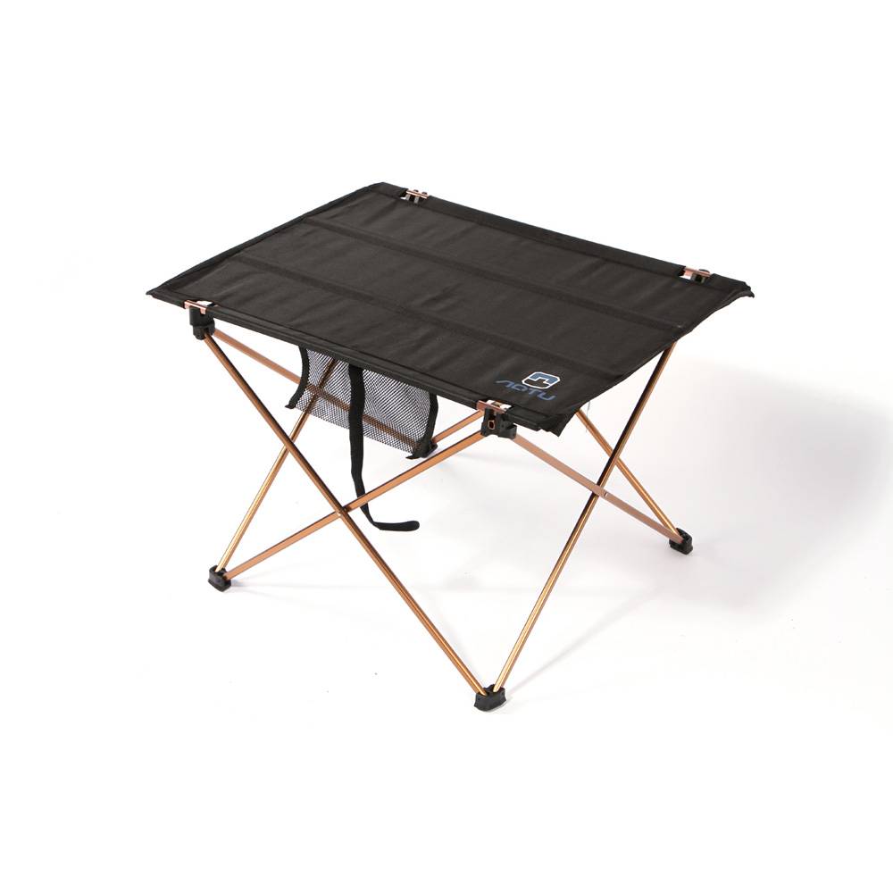 Outdoors Tafel Camping ultralichte Aluminium Picknick Klaptafel Outdoor Tavel Draagbare Tafels Zwart