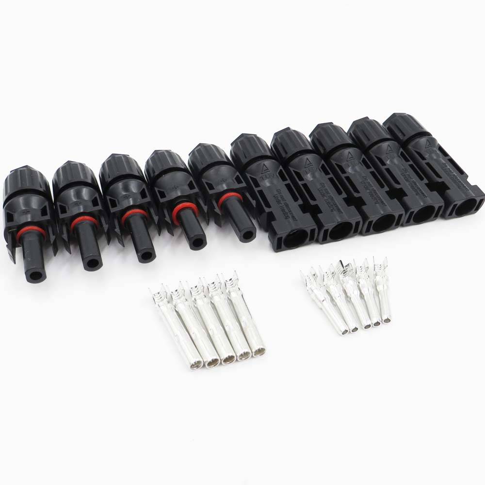 Myxl 5 Pairs X Mc4 Connector Mannelijke Vrouwelijke 30A 1000 V Zonnepaneel Tak Serie Sluit Zonnestelsel myxl kopen in de aanbieding Myxl 5 Pairs X Mc4 Connector Mannelijke Vrouwelijke 30A 1000 V Zonnepaneel Tak Serie Sluit Zonnestelsel myxl kopen in de aanbieding