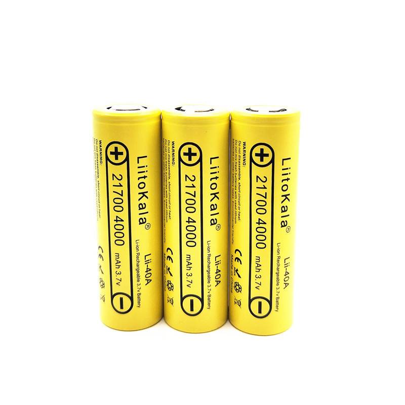 Myxl 2 Stks Liitokala Lii 40A Originele 21700 4000 Mah Oplaadbare E Sigaret Batterij Past Capo myxl kopen in de aanbieding Myxl 2 Stks Liitokala Lii 40A Originele 21700 4000 Mah Oplaadbare E Sigaret Batterij Past Capo myxl kopen in de aanbieding
