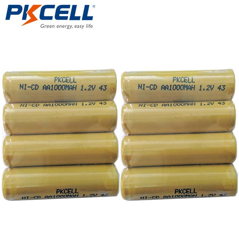 Myxl 8 Stkspkcell Ni Cd 12 V Aa Batterij 1000 Mah Oplaadbare Batterijen 12 Volt 2A myxl kopen in de aanbieding