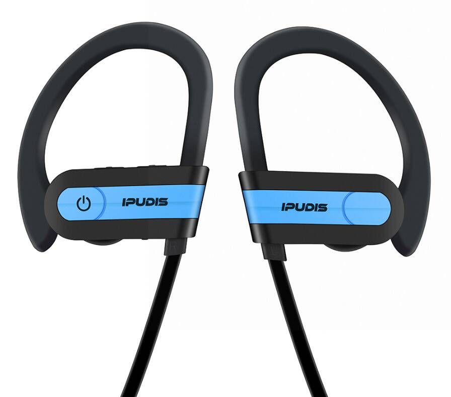 Myxl Ipudis Bluetooth Headset Haak Sport Draadloze Oortelefoon Gym Hoofdtelefoon 110 Mah Ipx5 Waterdicht Met Microfoon myxl kopen in de aanbieding