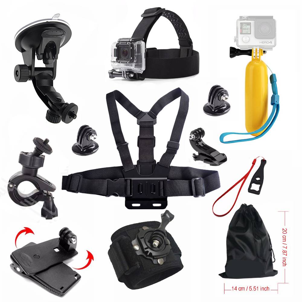 Myxl Kit Voor Gopro Hero 5 Accessoires Auto Mount Borst Eken Head Strap Yi 4 K Monopod 6 5 Action Camera myxl kopen in de aanbieding Myxl Kit Voor Gopro Hero 5 Accessoires Auto Mount Borst Eken Head Strap Yi 4 K Monopod 6 5 Action Camera myxl kopen in de aanbieding